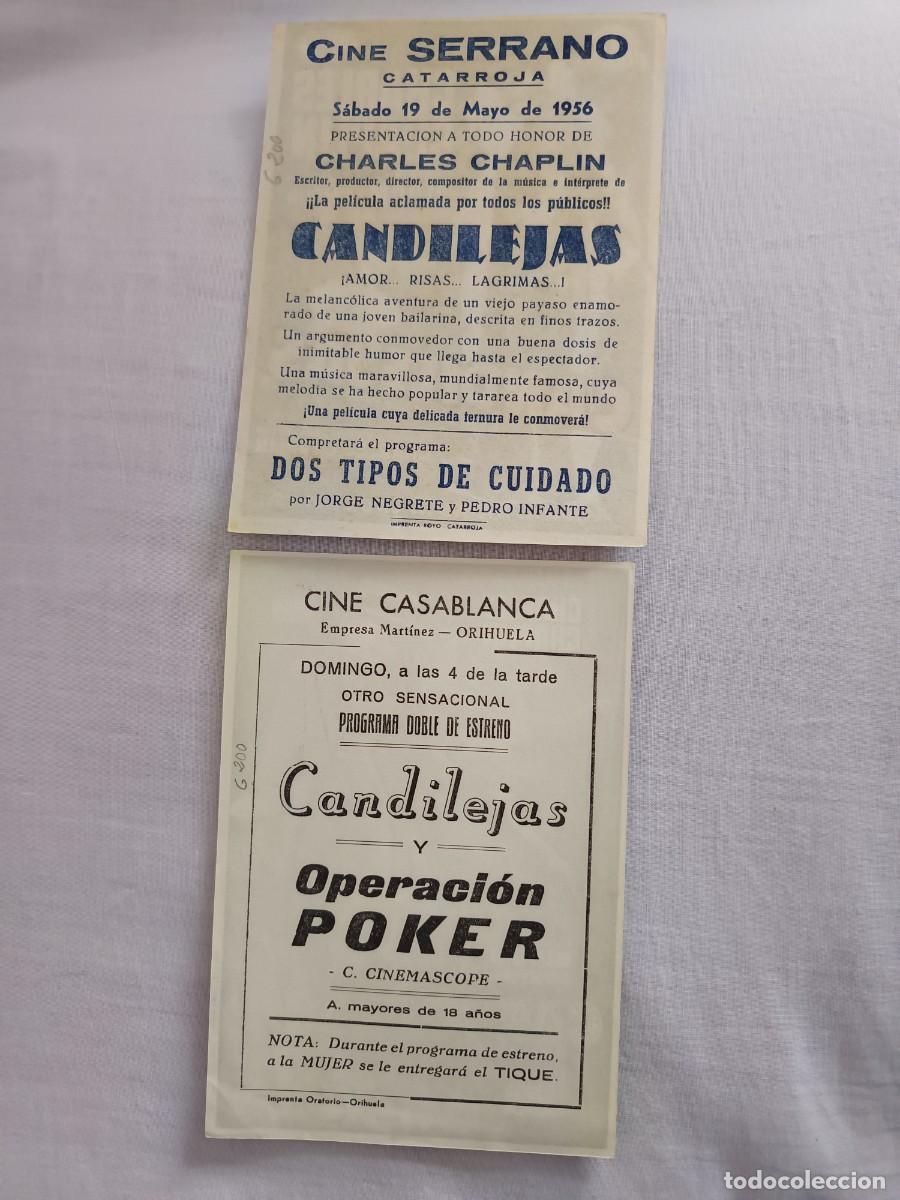 Cine: 2 PROGRAMAS DE CINE CANDILEJAS - Foto 2