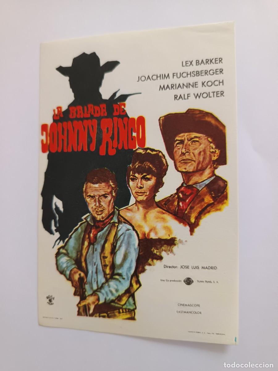 Cine: PROGRAMA DE CINE LA BALADA DE JOHHNY RINGO - Foto 1