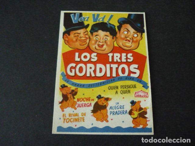 Cine: LOS TRES GORDITOS PROGRAMA DE CINE SIN PUBLICIDAD - Foto 1