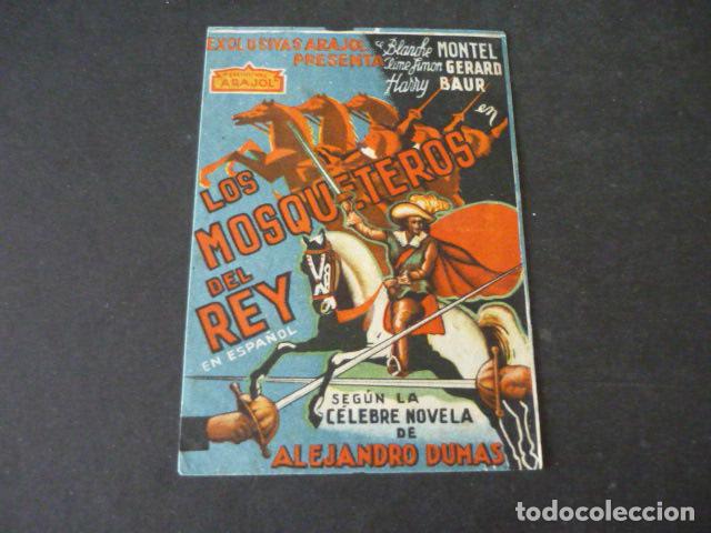 Cine: LOS MOSQUETEROS DEL REY PROGRAMA DE CINE SIN PUBLICIDAD - Foto 1