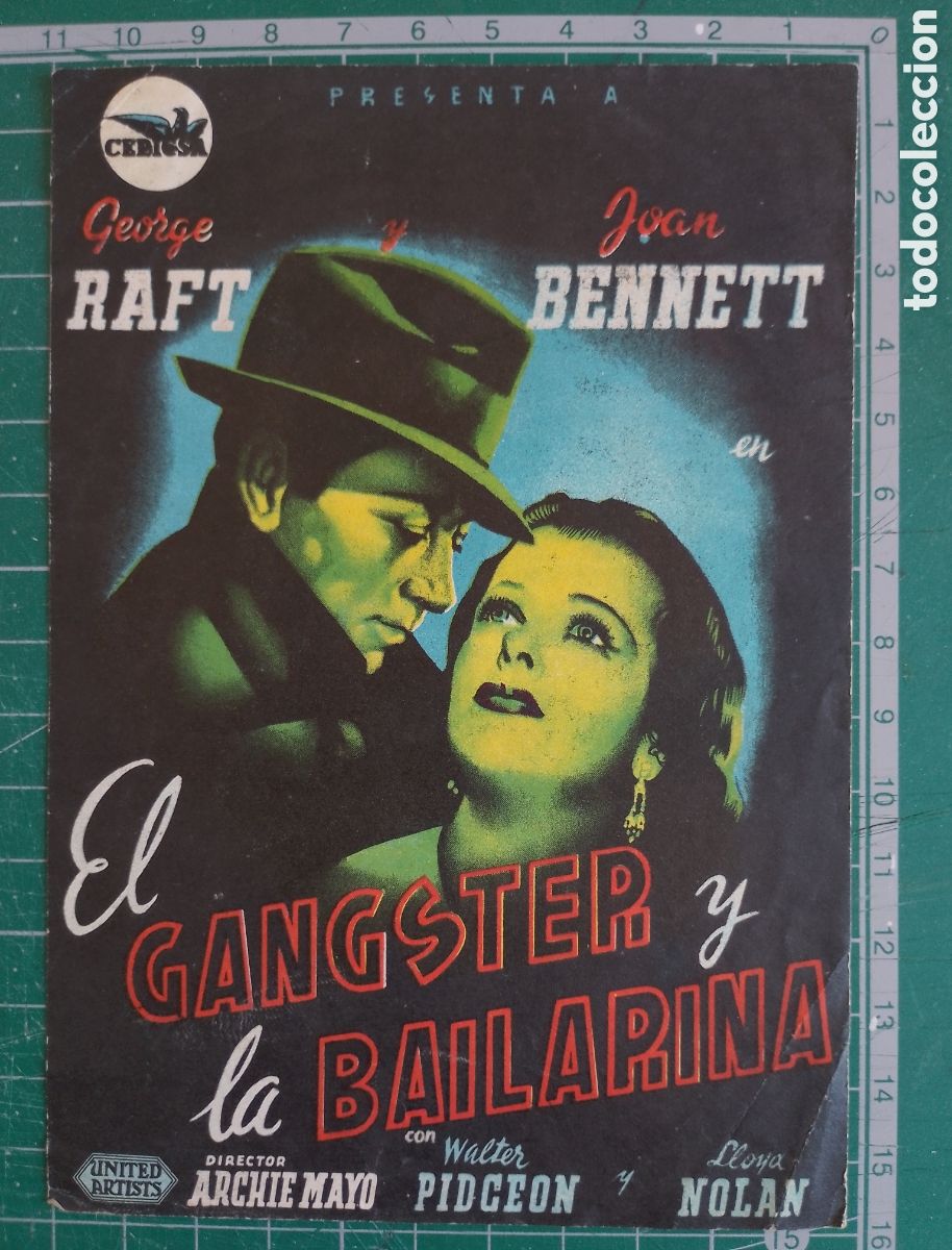 Cine: Programa de cine EL GANSTER Y LA BAILARINA. Sin publicidad. - Foto 1