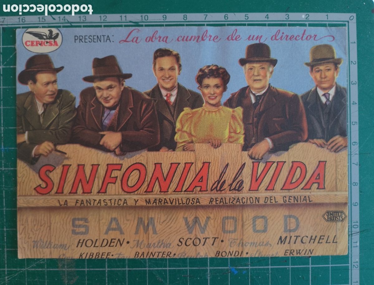 Cine: Programa de cine. SINFON&Iacute;A DE LA VIDA. Sin publicidad. - Foto 1