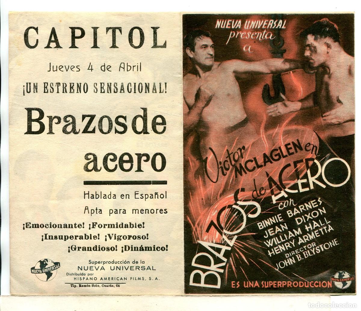 Cine: BRAZOS DE ACERO, con Victon McLaglen. - Foto 1