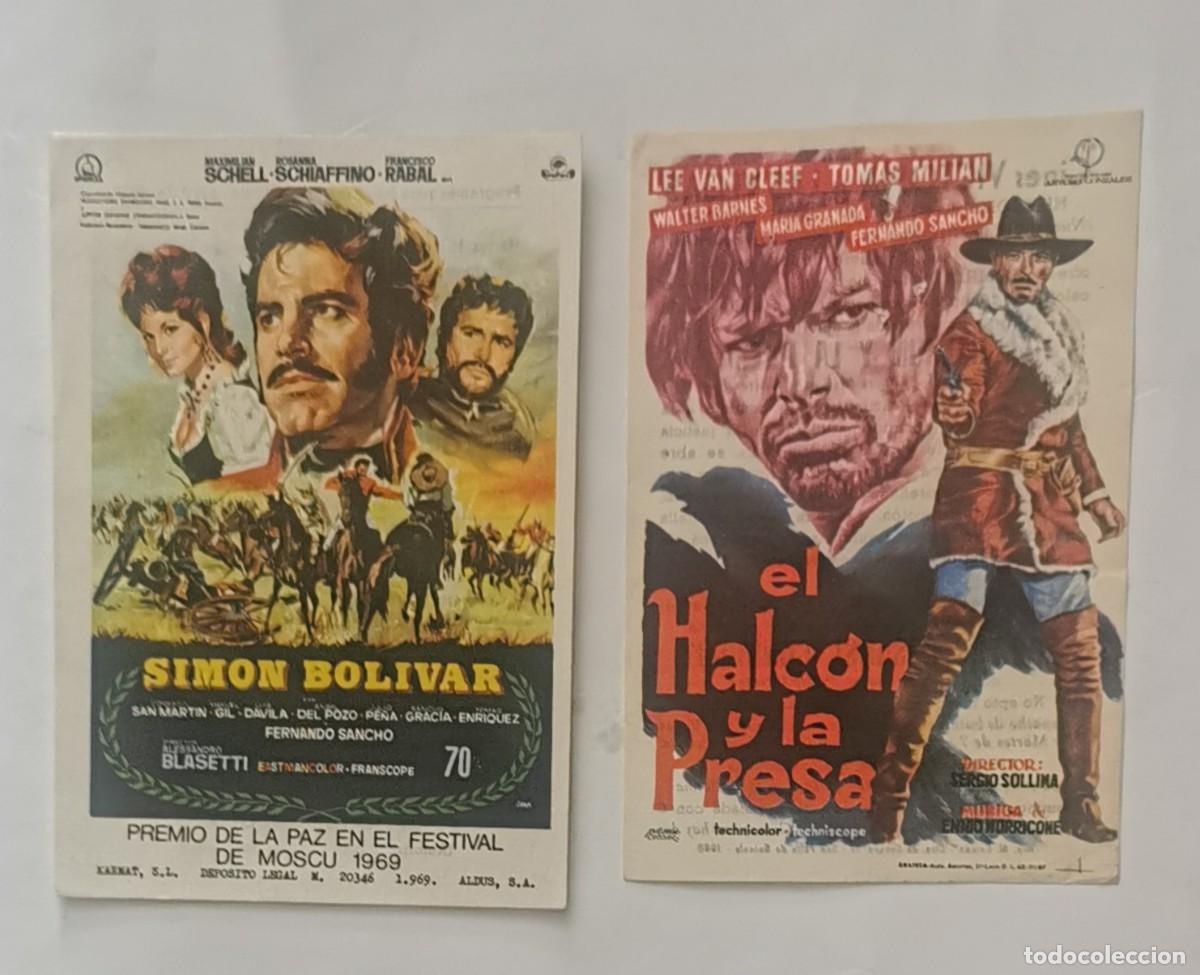 Cine: EL HALCON Y LA PRESA Y SIMON BOLIVAR - Foto 1