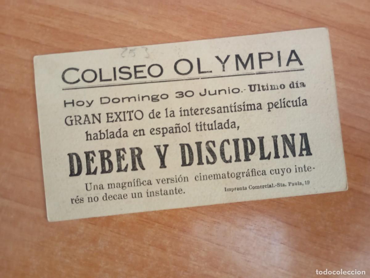 Cine: GRIS2-PROGRAMA DE CINE---DEBER Y DISCIPLINA -ct - Foto 2