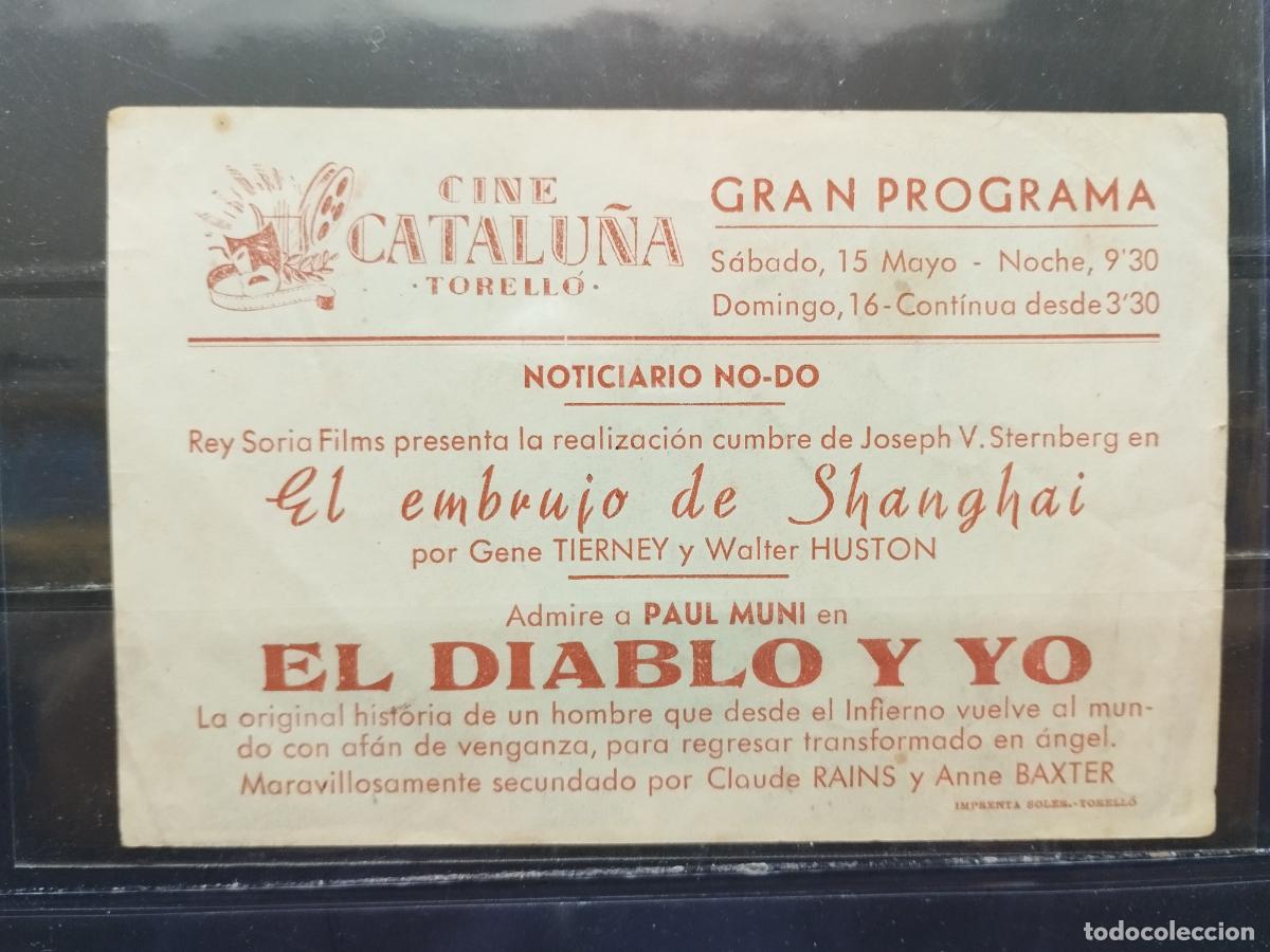 Cine: MA - PROGRAMA DE CINE SENCILLO. EL DIABLO Y YO. CON ANNE BAXTER - Foto 2
