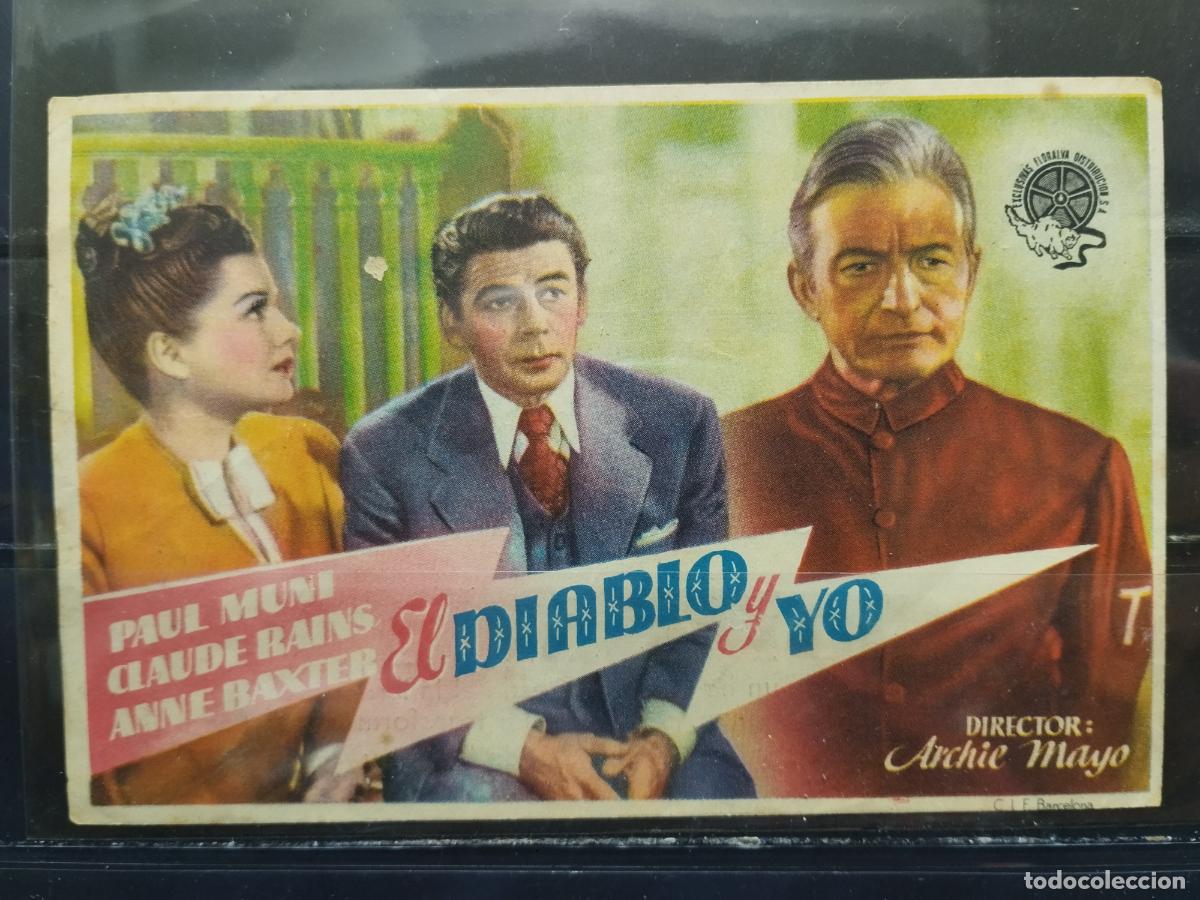 Cine: MA - PROGRAMA DE CINE SENCILLO. EL DIABLO Y YO. CON ANNE BAXTER - Foto 1