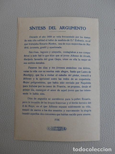 Cine: ANTIGUO PROGRAMA DE CINE EL DOS DE MAYO - PATH&Eacute; CINEMA 1928 - Foto 7