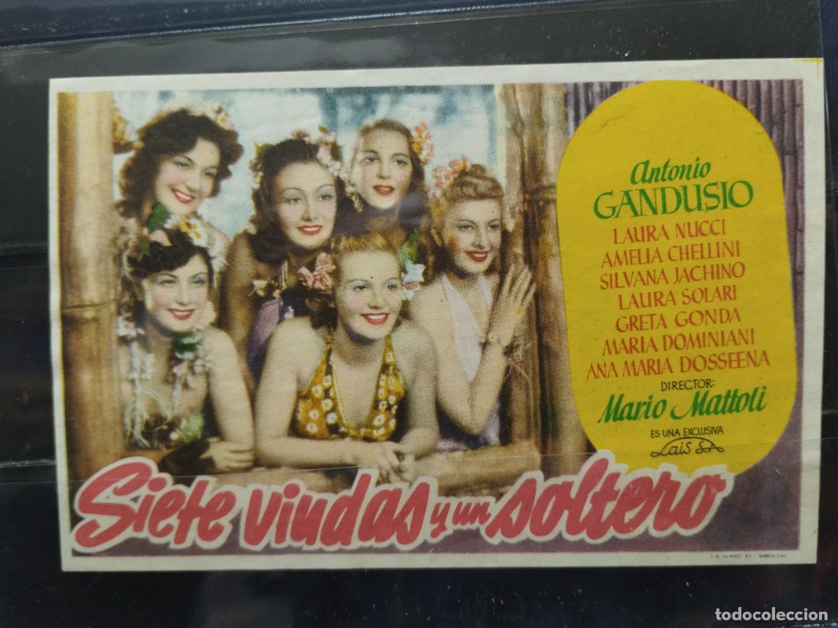 Cine: MA- PROGRAMA DE CINE SENCILLO. SIETE VIUDAS Y UN SOLTERO. - Foto 1