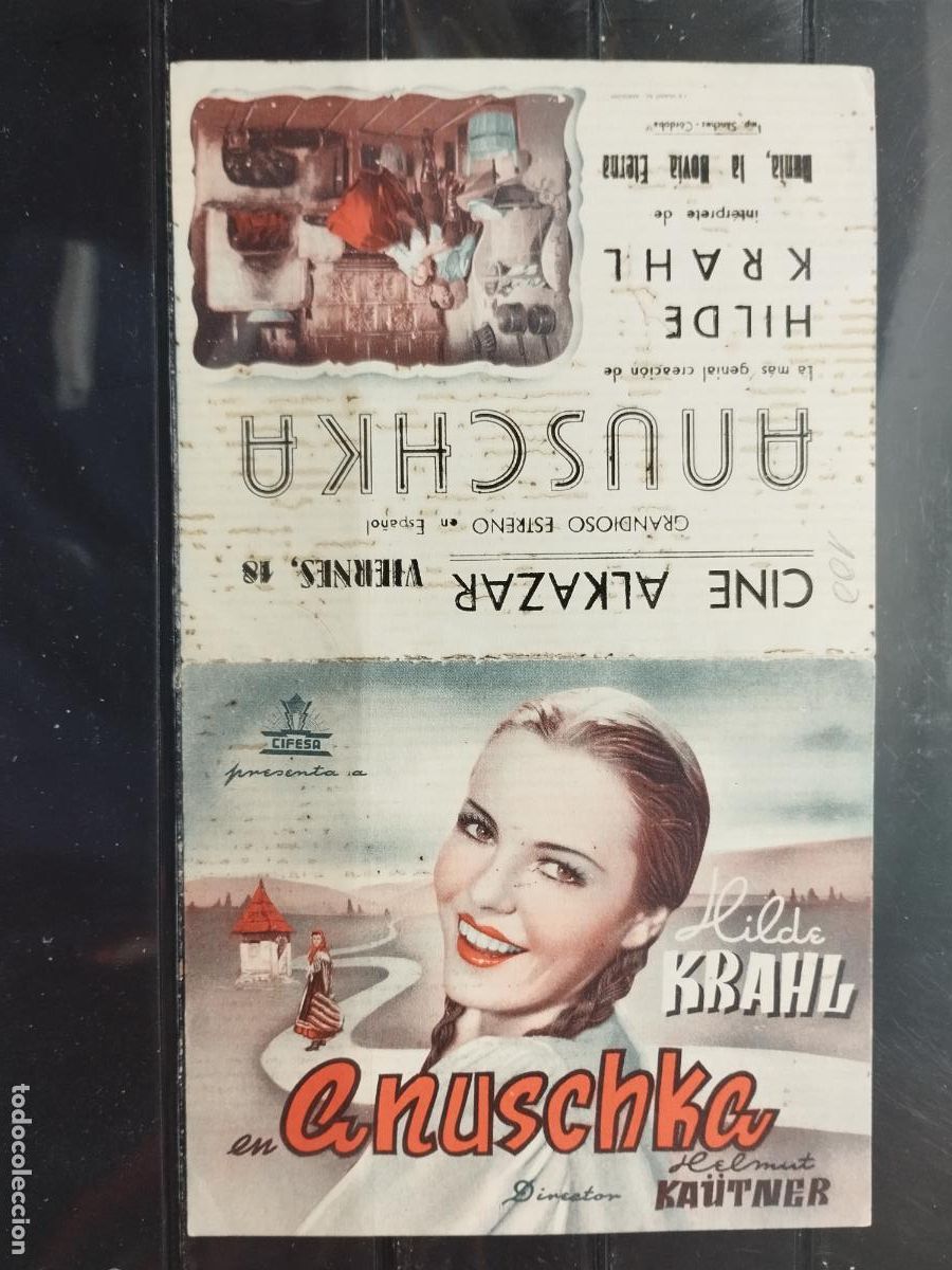Cine: MA- PROGRAMA DE CINE DOBLE. ANUSCHKA. CON HILDA KRAHL - Foto 1