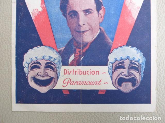 Cine: ANTIGUO PROGRAMA DE CINE DOBLE EL COMEDIANTE - Foto 4