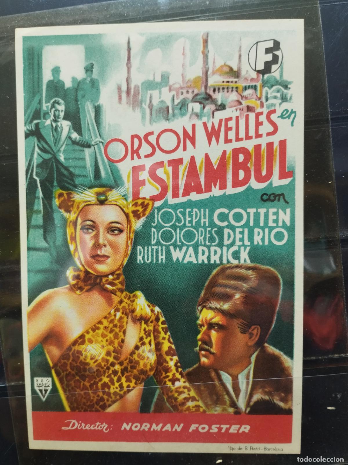 Cine: MA- PROGRAMA DE CINE SENCILLO. ESTAMBUL. CON ORSON WELLES - Foto 1