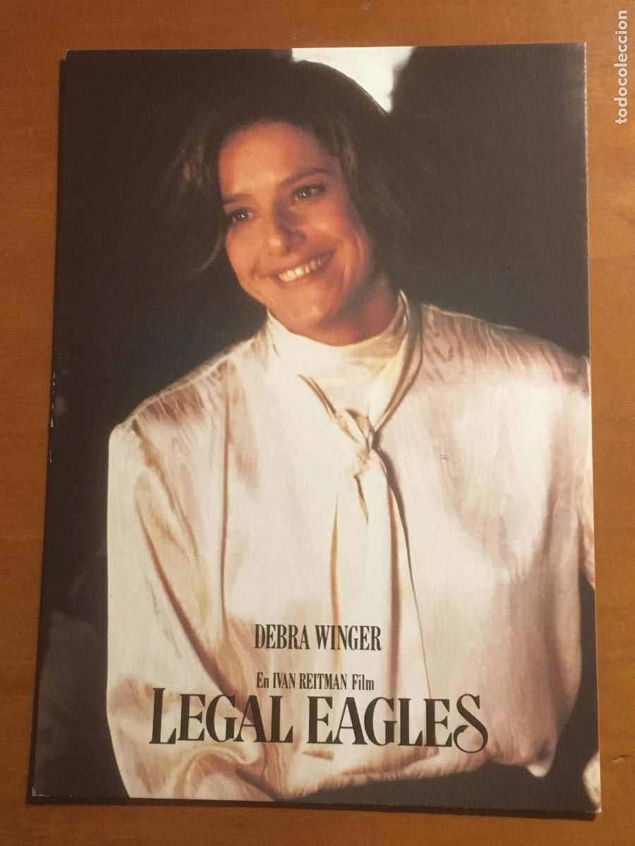 Cinema: peligrosamente juntos debra winger folleto de mano postal original estreno