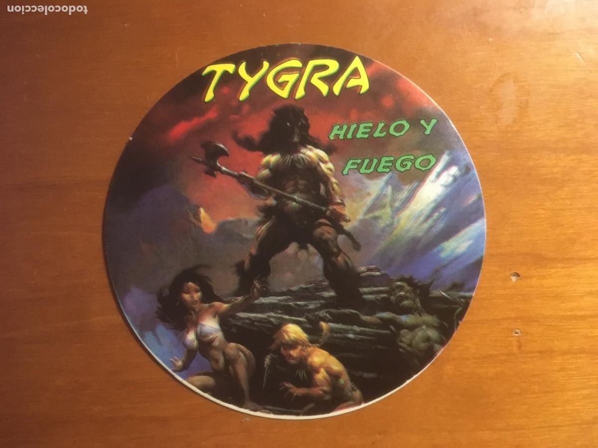 Cine: tygra hielo y fuego adhesivo folleto de mano original estreno