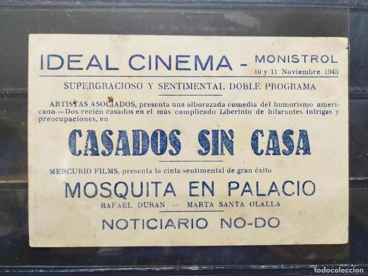 Cine: MA - PROGRAMA DE CINE SENCILLO. CASADOS SIN CASA. - Foto 2