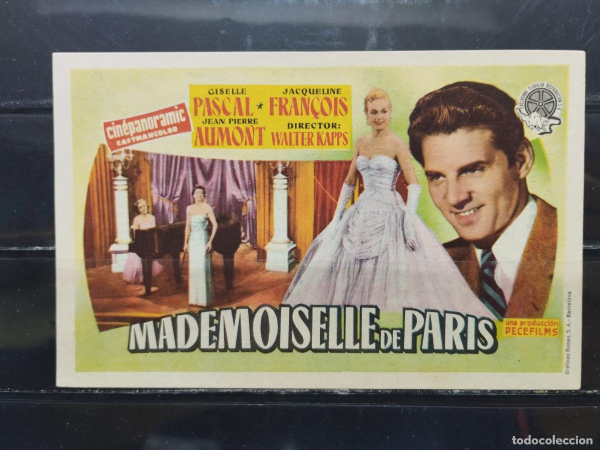 Cine: MA - PROGRAMA DE CINE SENCILLO. MADEMOISELLE DE PARIS. - Foto 1