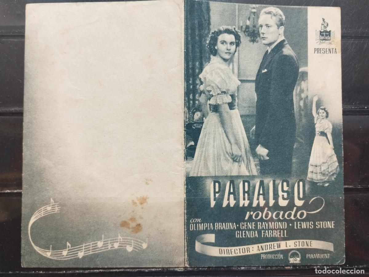Cine: MA - PROGRAMA DE CINE DOBLE. PARAISO ROBADO. - Foto 1