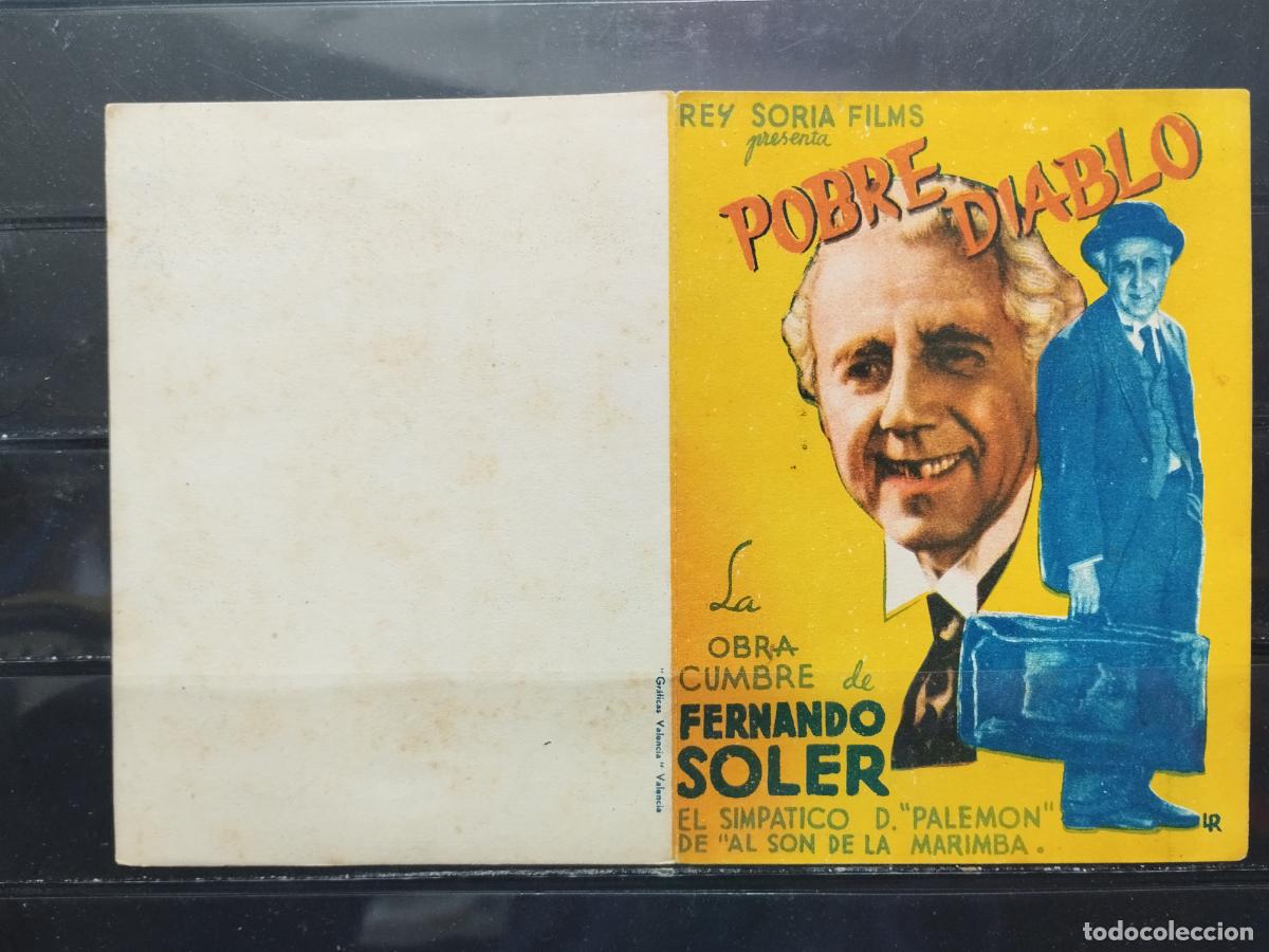 Cine: MA - PROGRAMA DE CINE DOBLE. POBRE DIABLO. - Foto 1