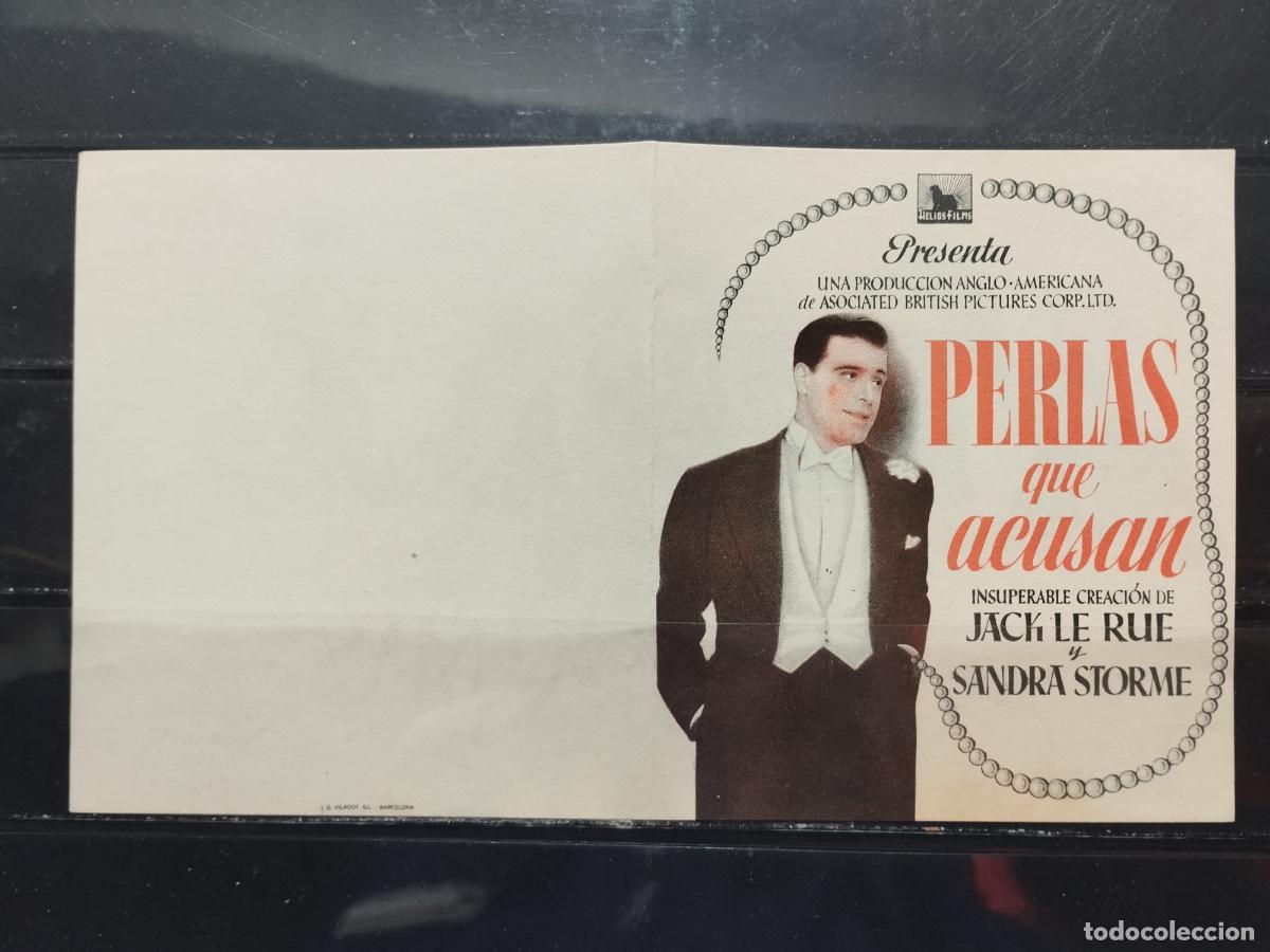 Cine: PROGRAMA DE CINE DOBLE. PERLAS QUE ACUSAN. - Foto 1