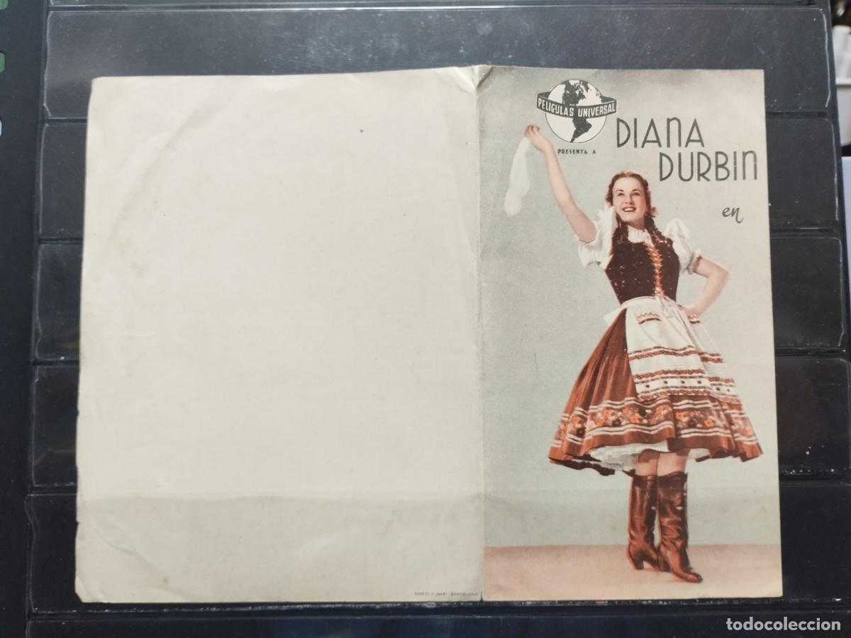 Cine: PROGRAMA DE CINE DOBLE. PRINCESITA. CON DIANA DURBIN. - Foto 1