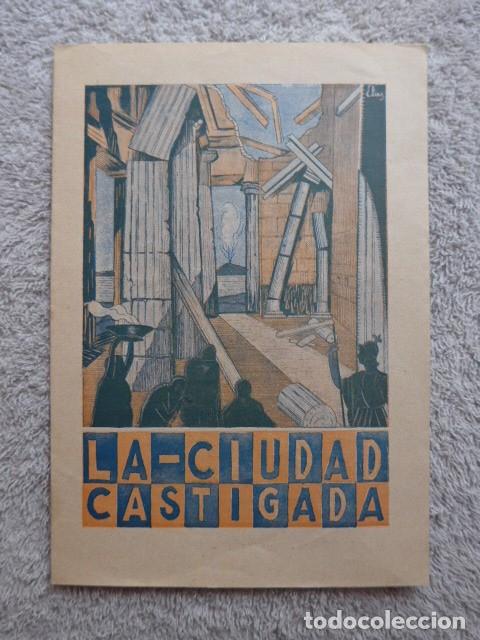 Cine: ANTIGUO PROGRAMA DE CINE DOBLE LA CIUDAD CASTIGADA - COLISEUM 1928 - Foto 9