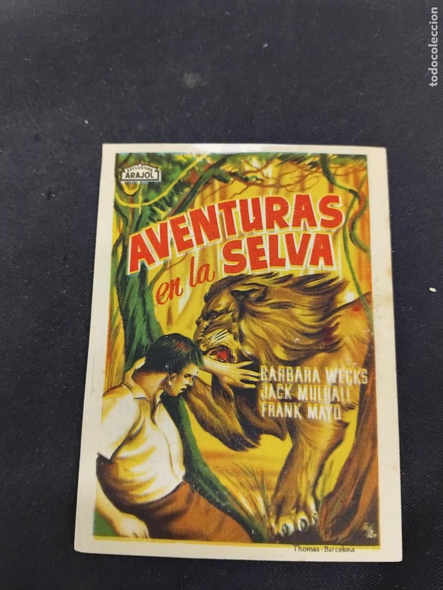 Cine: PROGRAMA DE CINE AVENTURAS EN LA SELVA. CINE ESPA&Ntilde;A. - Foto 1