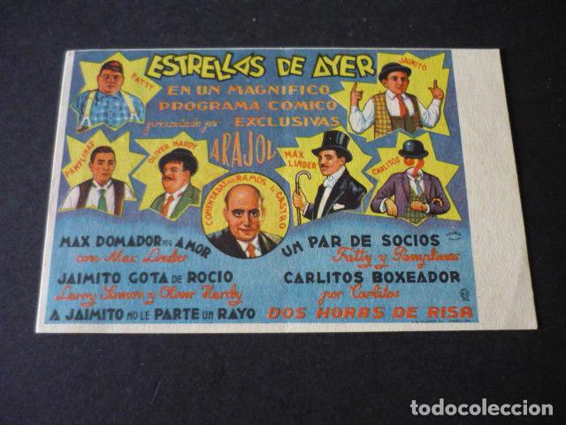 Cine: ESTRELLAS DE AYER PROGRAMA DE CINE CON PUBLICIDAD SALON NACIONAL - Foto 1