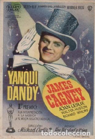 Cine: PROGRAMA DE CINE: YANQUI DANDY PC-9810 - Foto 1