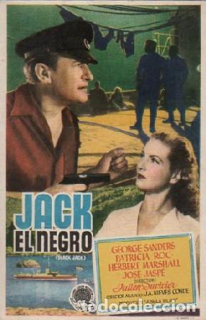 Cine: PROGRAMA DE CINE: JACK EL NEGRO PC-9811 - Foto 1