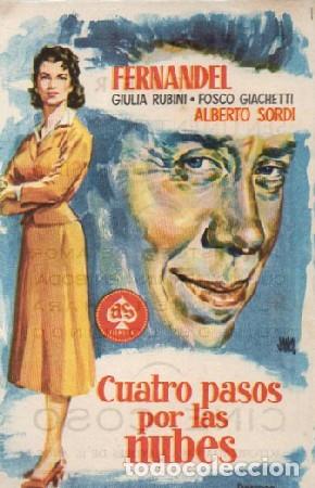 Cine: PROGRAMA DE CINE: CUATRO PASOS POR LAS NUBES PC-9824 - Foto 1