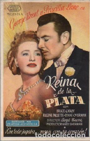 Cine: PROGRAMA DE CINE: REINA DE LA PLATA PC-9833 - Foto 1