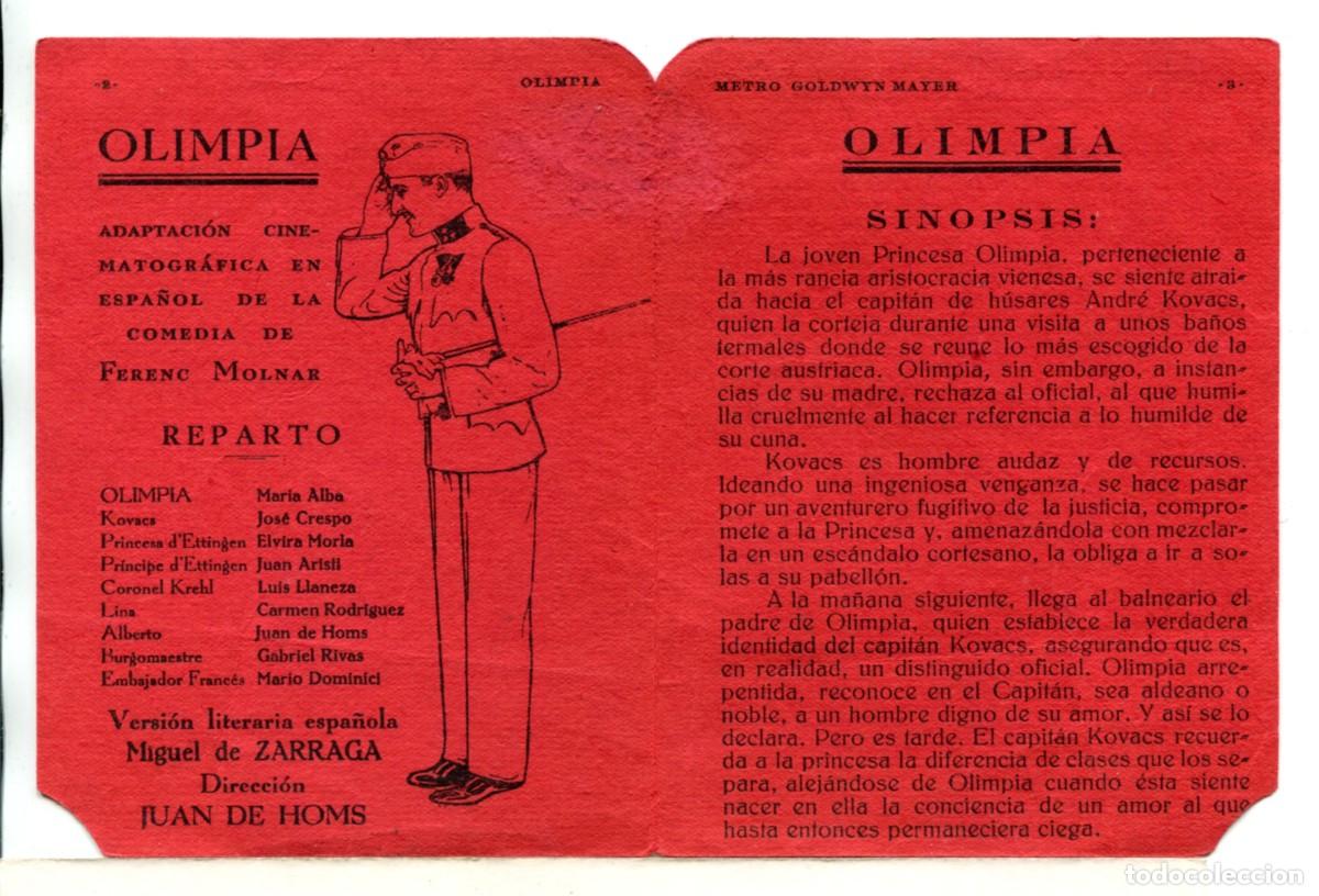 Cine: OLIMPIA, con Jos&eacute; Crespo. - Foto 2