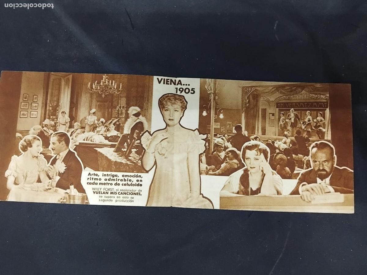 Cine: PROGRAMA DE CINE DOBLE MASCARADA CLAVE PALACE. 1935. - Foto 2