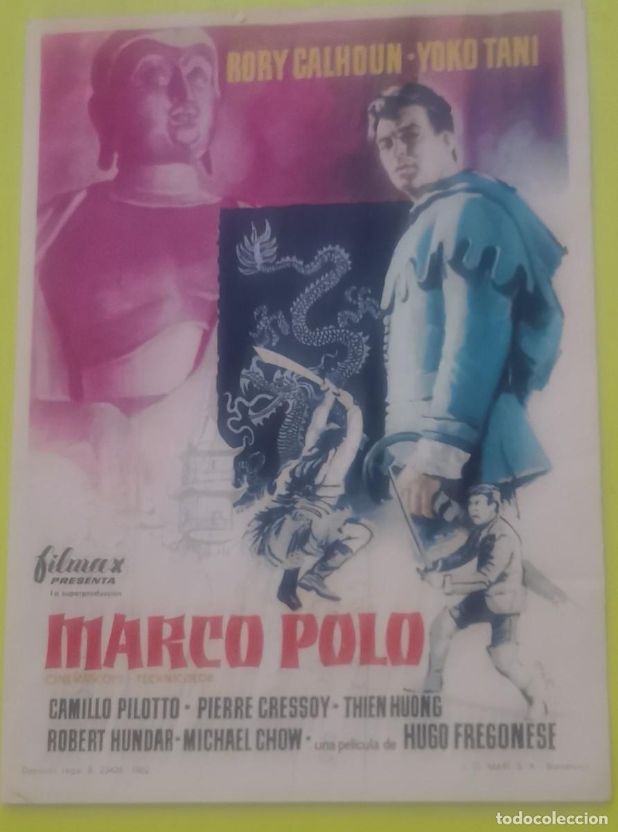 Cine: MARCO POLO, FOLLETO SP - Foto 1