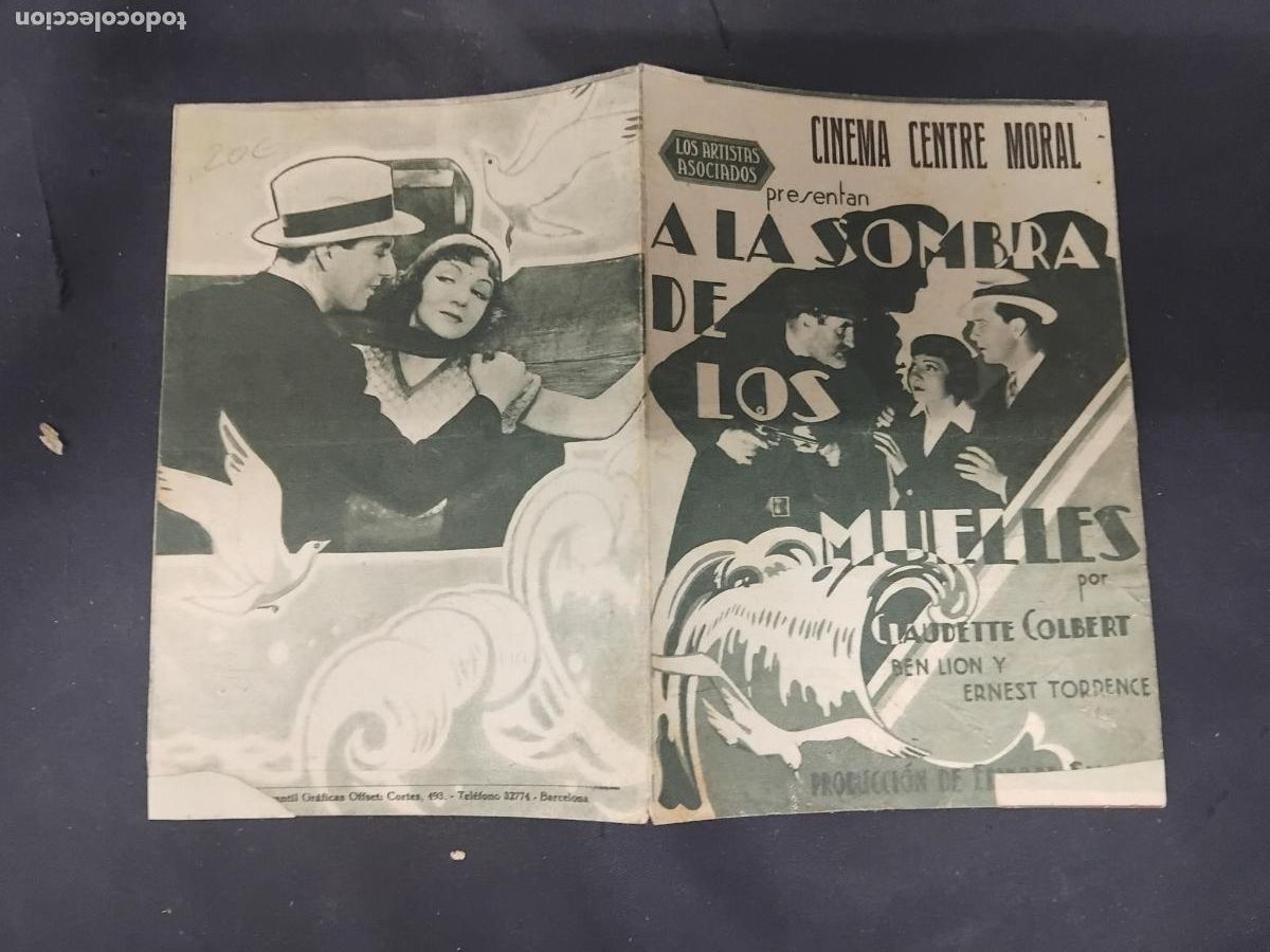 Cine: PROGRAMA DE CINE A LA SOMBRA DE LOS MUELLES. CINEMA CENTRE MORAL. - Foto 1