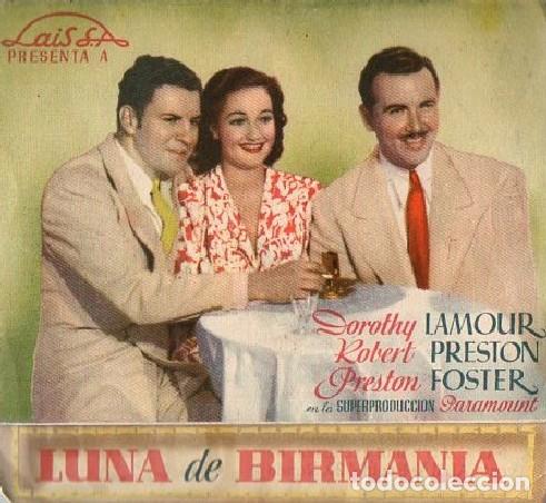 Cine: PROGRAMA DOBLE DE CINE: LUNA DE BIRMANIA PC-9865 - Foto 1