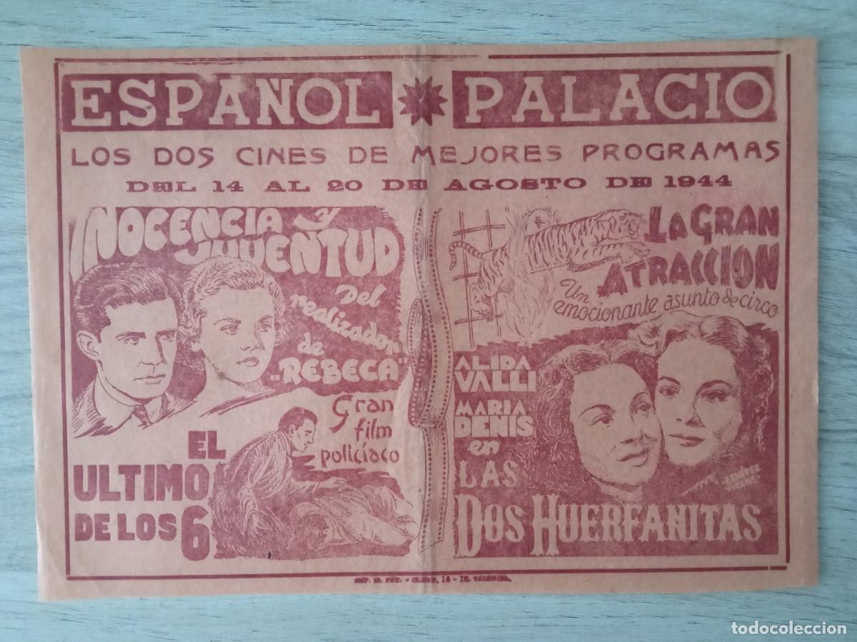 Cine: EL &Uacute;LTIMO DE LOS 6, PIERRE FRESNAY (NO EXISTE PROGRAMA NORMAL), CINES PALACIO Y ESPA&Ntilde;OL - Foto 1