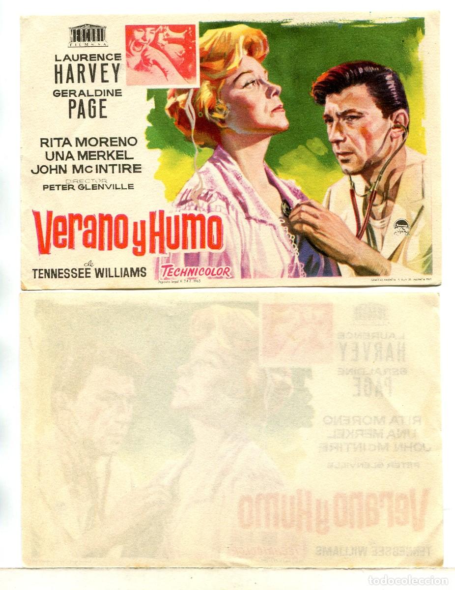 Cine: VERANO Y HUMO, con Laurence Harvey. - Foto 1