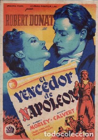 Cine: PROGRAMA DE CINE: EL VENCEDOR DE NAOPLEON PC-9890 - Foto 1