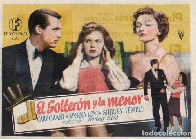 Cine: PROGRAMA DE CINE: EL SOLTERON Y LA MENOR PC-9896 - Foto 1