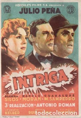 Cine: PROGRAMA DE CINE: INTRIGA PC-9906 - Foto 1