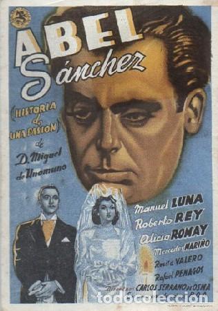 Cine: PROGRAMA DE CINE: ABEL S&Aacute;NCHEZ HISTORIA DE UNA PASI&Oacute;N PC-9908 - Foto 1