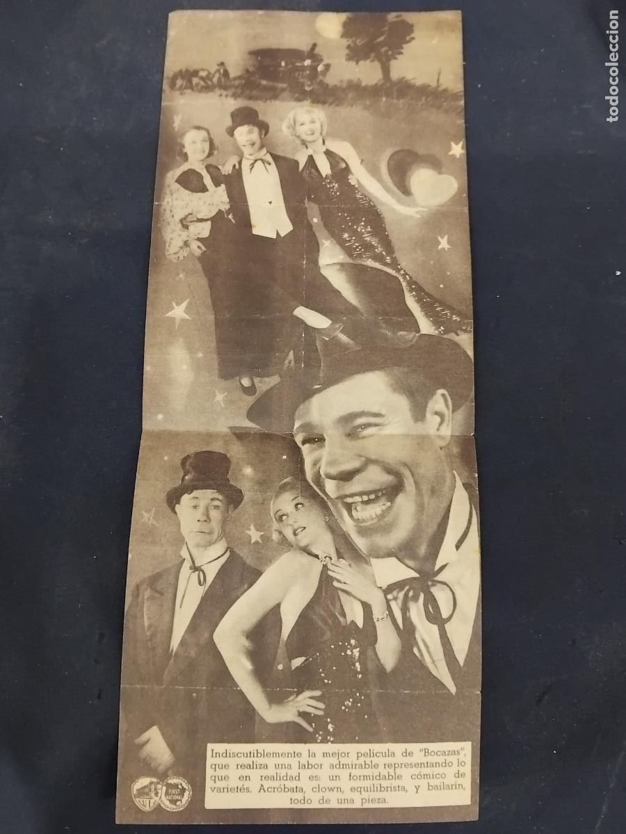 Cine: PROGRAMA DE CINE DOBLE EL DESPERTAR DEL PAYASO. EXCELSIOR CINEMA 1938. - Foto 2