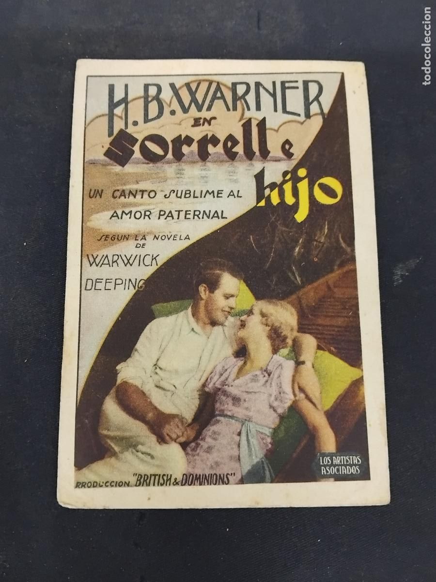 Cine: PROGRAMA DE CINE CARTON SORELL E HIJO. - Foto 1