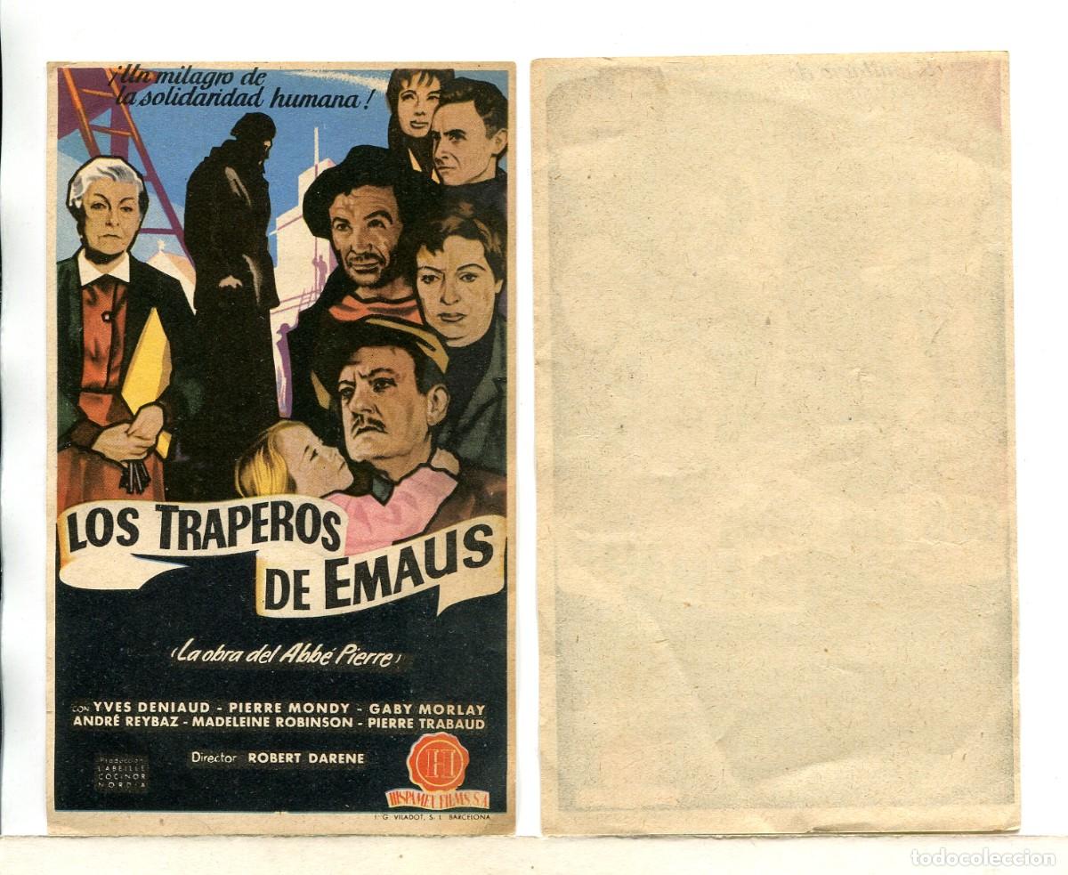Cine: LOS TRAPEROS DE EMAUS, con Gaby Morlay. - Foto 1