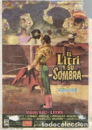 Cine: PROGRAMA DE CINE: EL LITRI Y SU SOMBRA PC-9921 - Foto 1