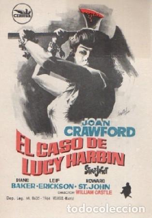 Cine: PROGRAMA DE CINE: EL CASO DE LUCY HARBIN PC-9940 - Foto 1