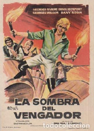 Cine: PROGRAMA DE CINE: LA SOMBRA DEL VENGADOR PC-9952 - Foto 1
