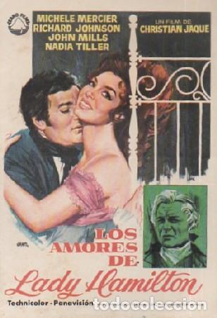 Cine: PROGRAMA DE CINE: LOS AMORES DE LADY HAMILTON PC-9958 - Foto 1