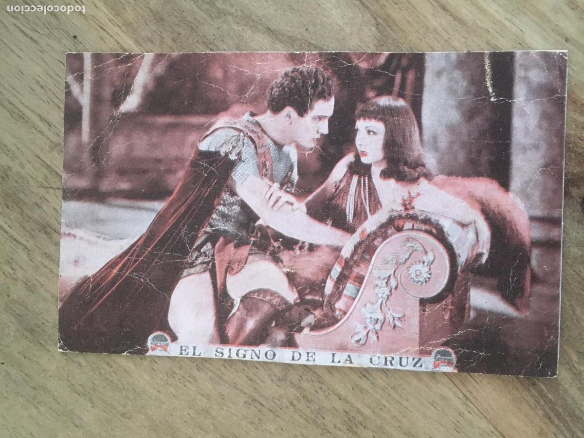 Kino: el signo de la cruz folleto de mano original estreno